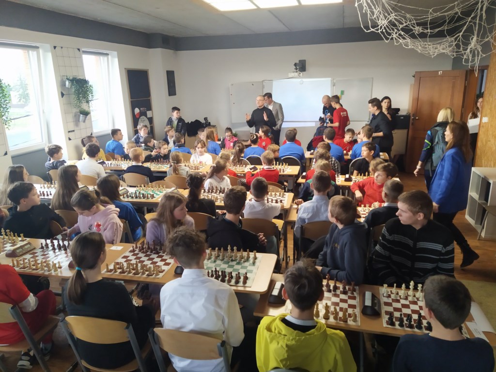 Udział drużyny szachowej SP Milenium w turnieju