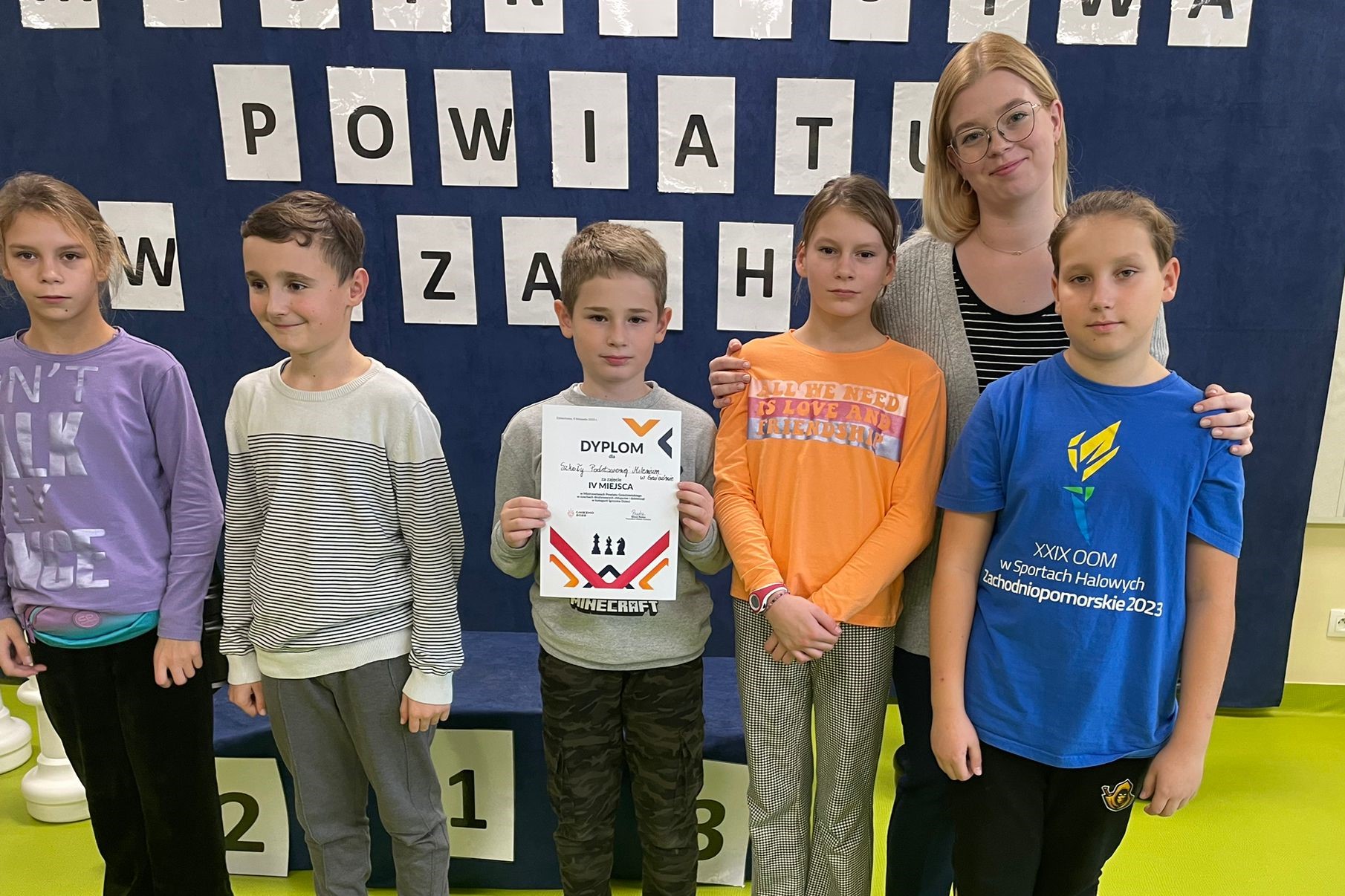 Mistrzostwa Powiatu Gnieźnieńskiego w szachach drużynowych chłopców i dziewcząt