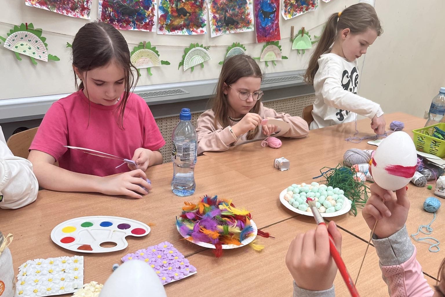 Warsztaty wielkanocne w świetlicy